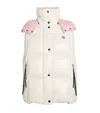 Moncler Off-white Luzule Down Vest In White