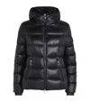 Moncler Long-sleeved Down Jacket In Black