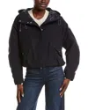 Moncler Down Jacket In Blue