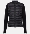 Moncler Women's Padded Wool Cardigan In 999