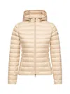 Moncler Down Jacket In Beige
