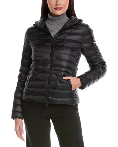 Moncler Down Jacket In Black