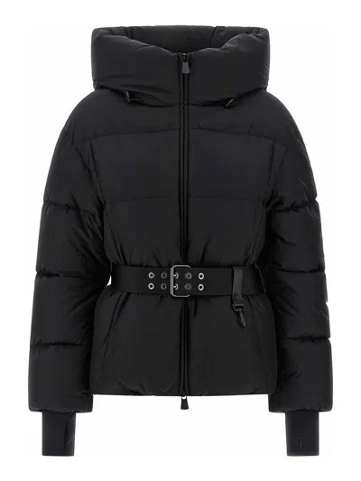 Moncler Down Jacket In Black
