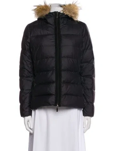 Pre-owned Moncler Down Jacket In Black