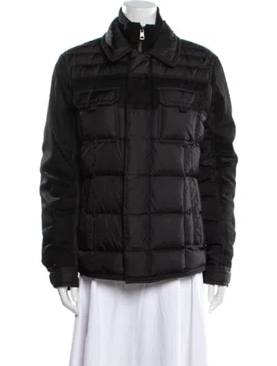 Pre-owned Moncler Down Jacket In Black