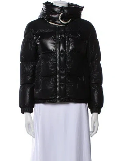 Pre-owned Moncler Down Jacket In Black