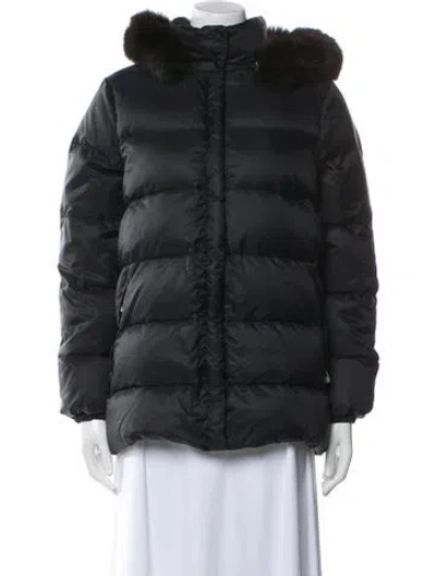 Pre-owned Moncler Down Jacket In Black