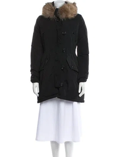 Pre-owned Moncler Down Jacket In Black