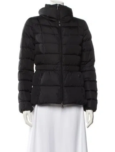 Pre-owned Moncler Down Jacket In Black