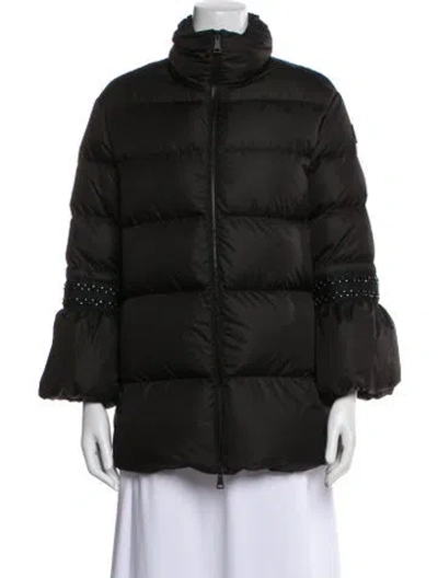 Pre-owned Moncler Down Jacket In Black