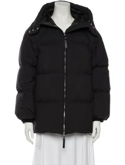 Pre-owned Moncler Down Jacket In Black