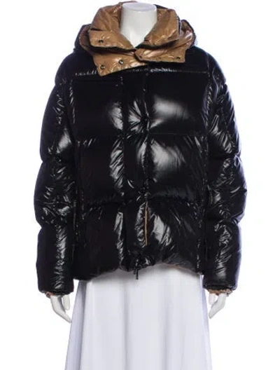 Pre-owned Moncler Down Jacket In Black