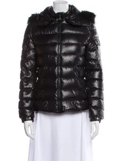 Pre-owned Moncler Down Jacket In Black