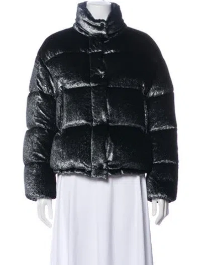 Pre-owned Moncler Down Jacket In Black