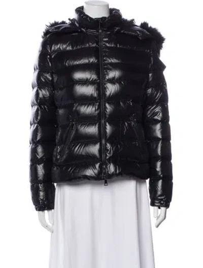 Pre-owned Moncler Down Jacket In Black