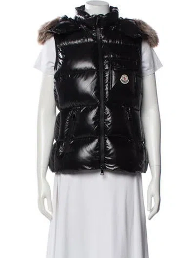 Pre-owned Moncler Down Jacket In Black