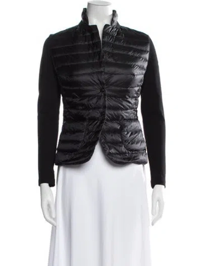 Pre-owned Moncler Down Jacket In Black