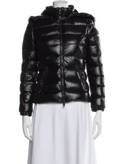 Pre-owned Moncler Down Jacket In Black