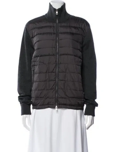 Pre-owned Moncler Down Jacket In Black