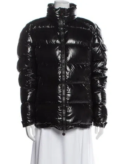 Pre-owned Moncler Down Jacket In Black
