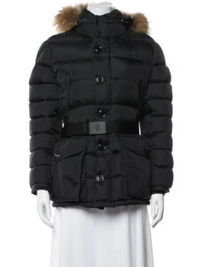 Pre-owned Moncler Down Jacket In Black