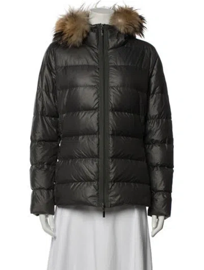 Pre-owned Moncler Down Jacket In Black