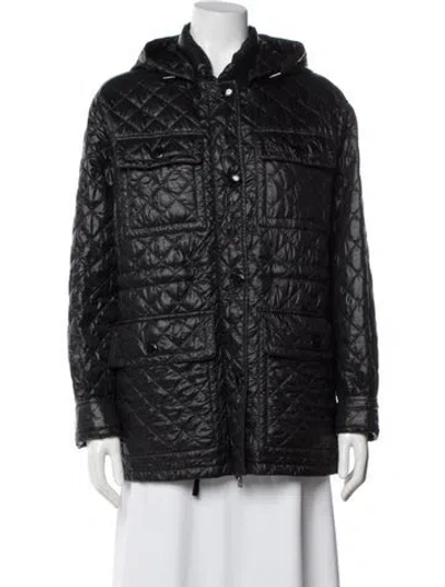 Pre-owned Moncler Down Jacket In Black