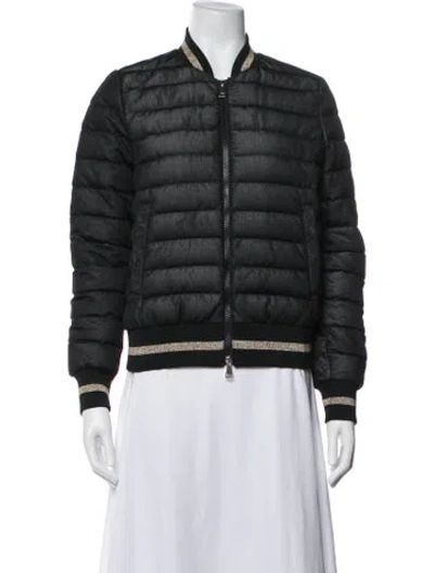 Pre-owned Moncler Down Jacket In Black
