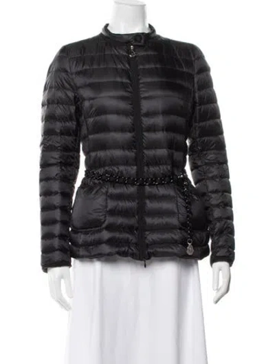 Pre-owned Moncler Down Jacket In Black