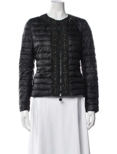 Pre-owned Moncler Down Jacket In Black