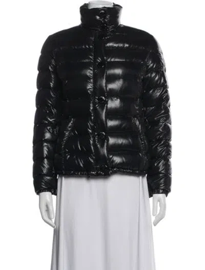 Pre-owned Moncler Down Jacket In Black