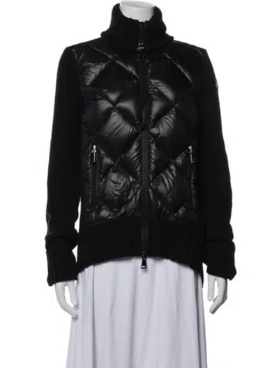 Pre-owned Moncler Down Jacket In Black