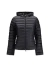 Moncler Down Jacket In Black