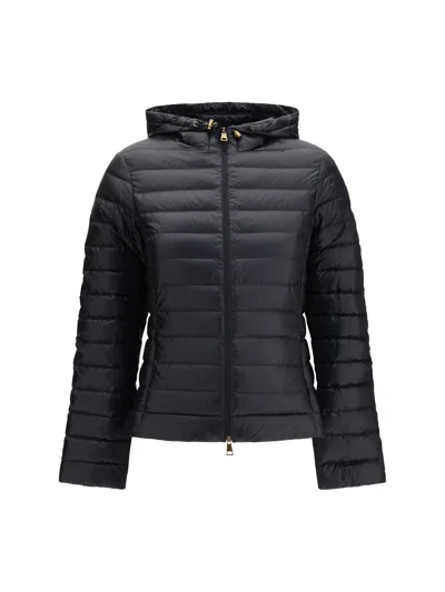 Moncler Down Jacket In Black