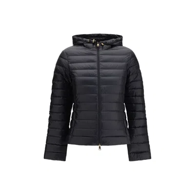 Moncler Down Jacket In Black