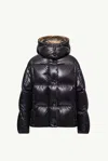 Moncler Down Jacket In Black