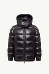 Moncler Down Jacket In Black