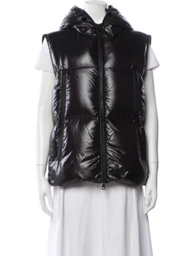 Pre-owned Moncler Down Jacket In Black