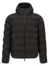 Moncler Down Jacket In Black