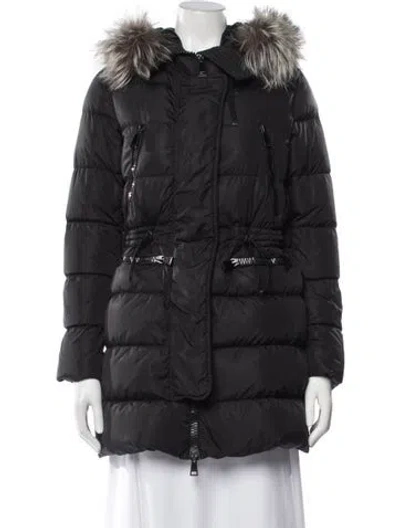 Pre-owned Moncler Down Jacket In Black