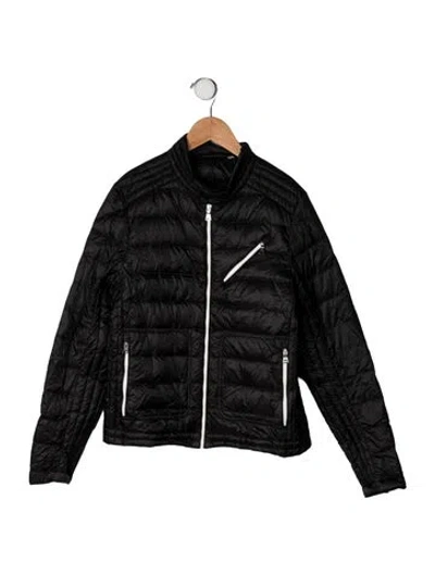 Pre-owned Moncler Kids' Down Jacket In Black
