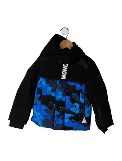 Pre-owned Moncler Babies' Down Jacket In Black