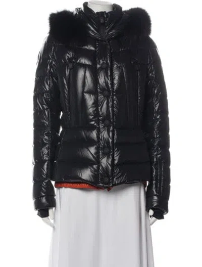 Pre-owned Moncler Down Jacket In Black