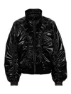 Moncler Doride Seamed Bomber Jacket In Black