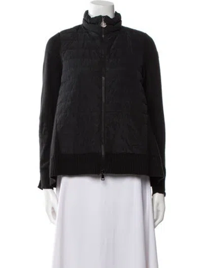 Pre-owned Moncler Down Jacket In Blue