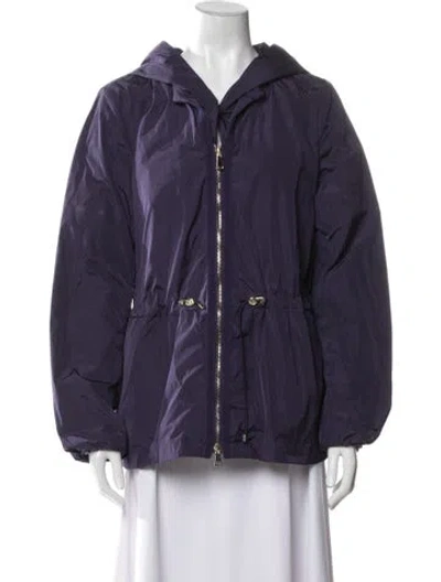 Pre-owned Moncler Down Jacket In Blue