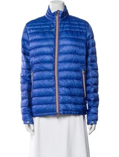 Pre-owned Moncler Down Jacket In Blue