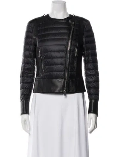 Pre-owned Moncler Down Jacket In Blue