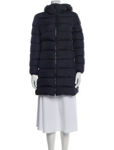 Pre-owned Moncler Down Jacket In Blue