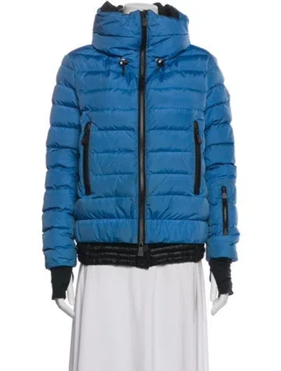 Pre-owned Moncler Down Jacket In Blue